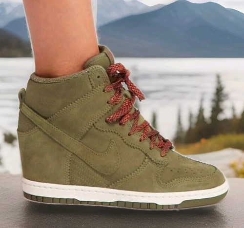 Nike sky high dunk - nike, leather