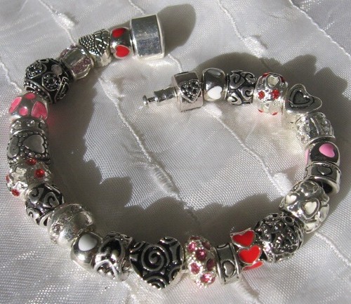 Bracelet argente charms - bracelet,