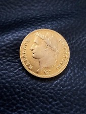 20 Francs Napoléon Plaqué Or REPRODUCTION.