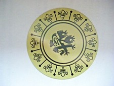 Capsule UNION DE SAINT GALL - FLAN - Dessin Noir - Crème - n° 13 -