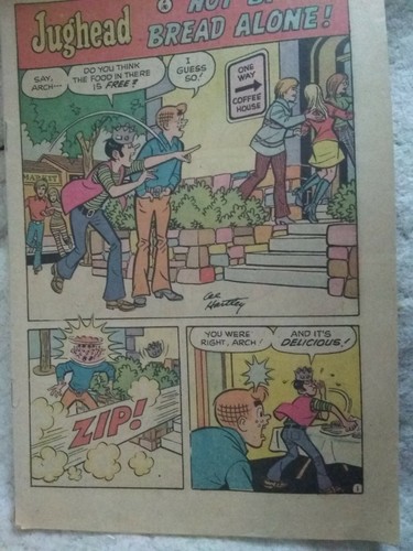 Jughead not bread alone - not, by