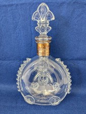 Bouteille vide Remy Martin Louis XIII Baccarat numéro de série assorti