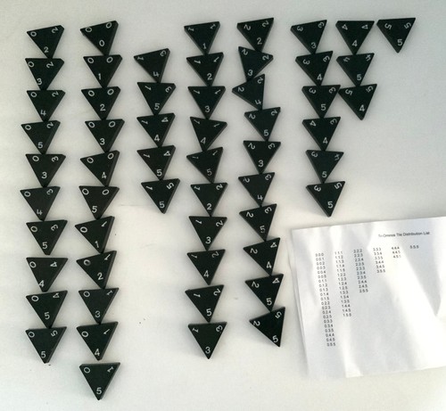 Used triominos replacement - -,