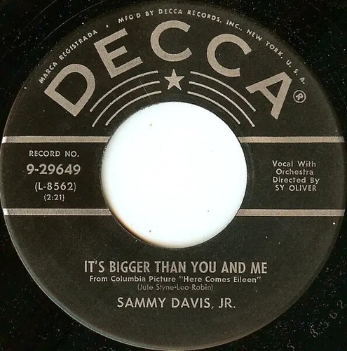 Sammy davis back - back, track!