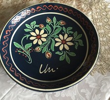 Assiette décorative POTERIE
