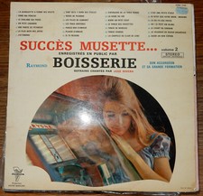 33 tours 12" - Raymond Boisserie - succès musette en public Vol.2