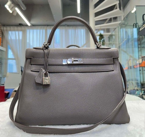 Hermes sac kelly etain - sac,