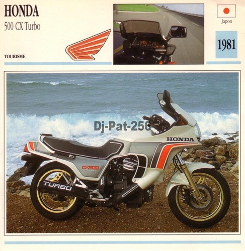 Fiche moto honda cx 500 - honda,