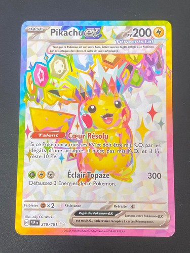 Carte pokemon pikachu - carte,
