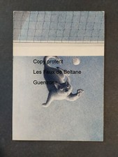 CHAT BALLE FILET illustration RENE BOIN  carte postale postcard