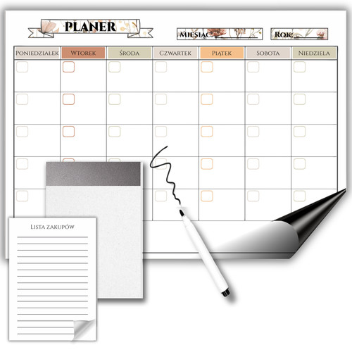 Planificateur magnétique pour