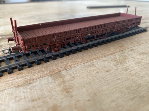 Wagon plat bogies - à, ho