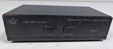 Contrôle D'Entrée Stéréo HDX PRE AMP-12/AUX - Non Testé, Pour Pièces