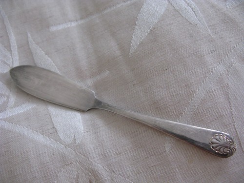 Couteau beurre vintage - couteau,