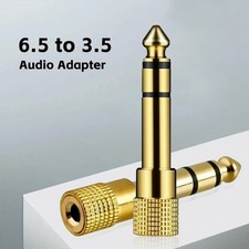 6.5mm 1/4" Male plug to 3.5mm