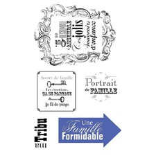 TAMPONS TRANSPARENTS FAMILLE