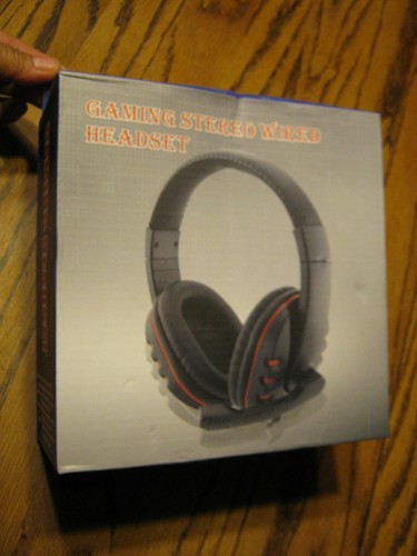 New gaming stereo wired - new,