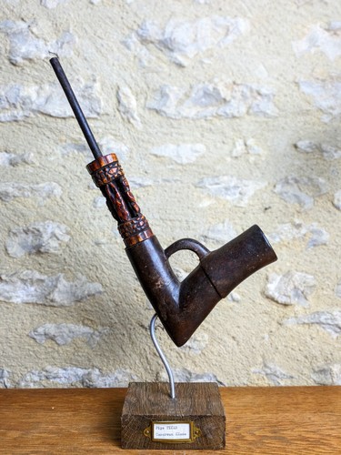 Pipe chef tikar art africain - pipe,