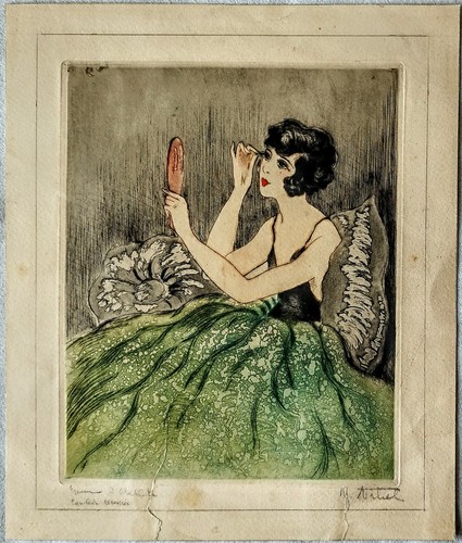 Gravure couleur art - couleur, déco