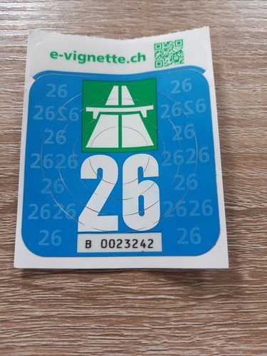 Vignette autoroute suisse 2026 - vignette,