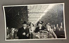 PHOTO ancienne  GARE train station ou Bateau paquebot MALLE Voyage DOUANES