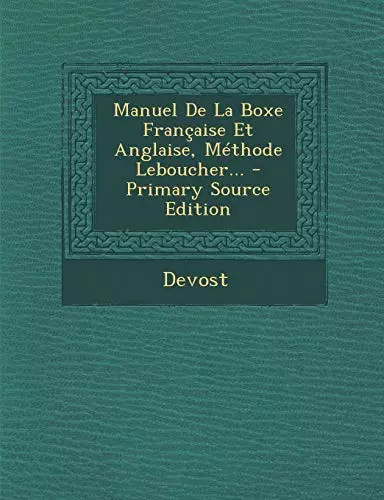 Manuel boxe française - la,