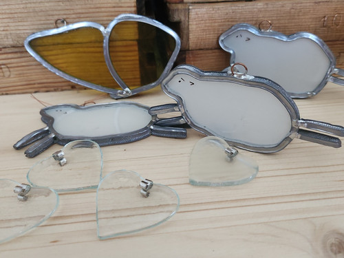 Vitrail vitraux petit lot
