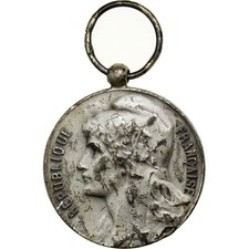 France, Industrie-Travail-Commerce, Médaille, 1963, Très bon état, Bronze