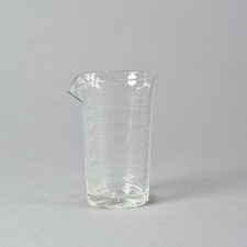 Becher En Verre Antiques En Verre De Laboratoire Fait Main Gravé Chemistry V.EH