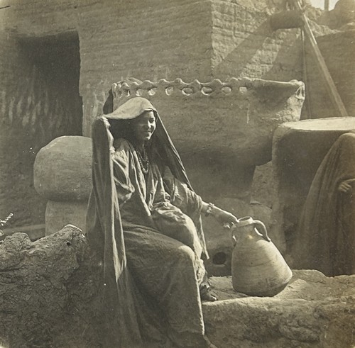 Egypte porteuse eau c1900 - porteuse, d'eau