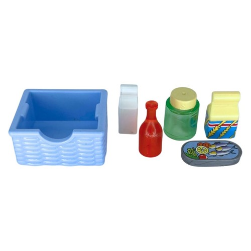 Playmobil lot panier bleu