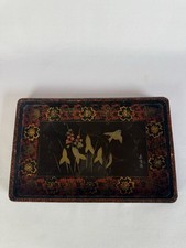 Ancien Plateau Chinois En Bois Laqué