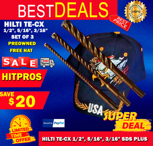 Hilti 16 3 - 1/2",, 5/16",