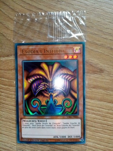 Neuf mint éxodia - yu-gi-oh!,