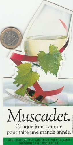 Autocollant vins muscadet - vins,