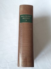 Pléiade, PAUL VALÉRY, Œuvres 1, 1965, TTB, avec Rhodoïd, sans Emboitage