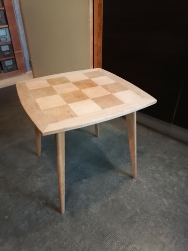 Table basse marqueterie - , bois