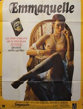"EMMANUELLE" Affiche originale 1974 (Just JAECKIN / Sylvia KRISTEL) 120x160cm
