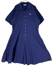 Lacoste Robe Polo Boutonnée