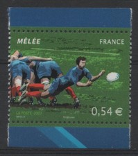 FRANCE 2007 : N° 4063 VI coupe du monde de rugby. Mêlée - NEUF** LUXE