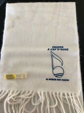Echarpe Collector - PAQUES A CAP D'AGDE - 1980 neuve -  La musique  