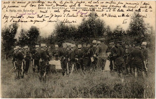 Cpa école cyr les - ak,