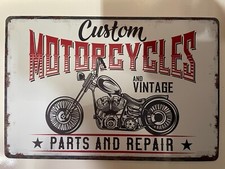 PLAQUE MÉTAL - VINTAGE -