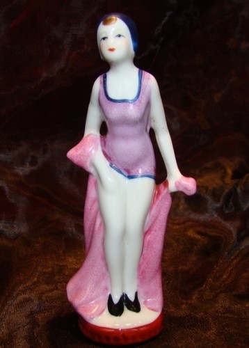 Figurine baigneuse pin sexy - baigneuse, pin-up