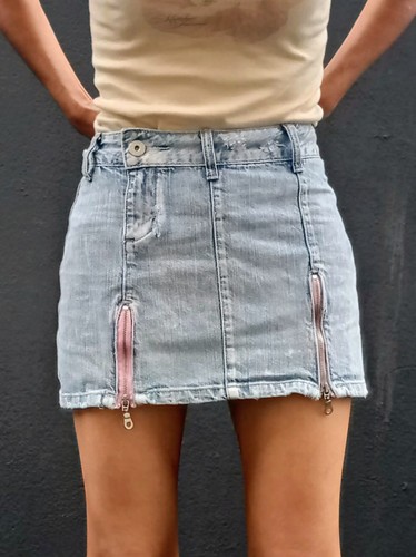 Mini jupe jean femme - femme, (l/40)