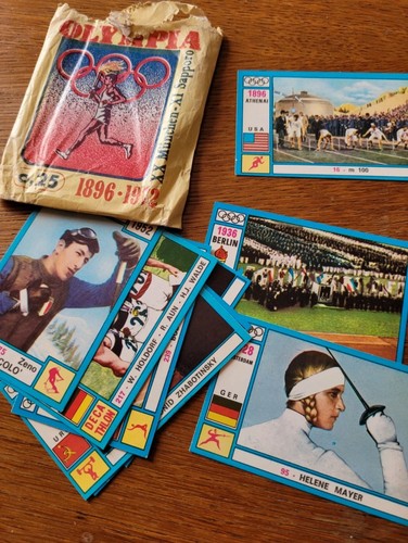 Panini olympia 1896 1972 - panini, lot