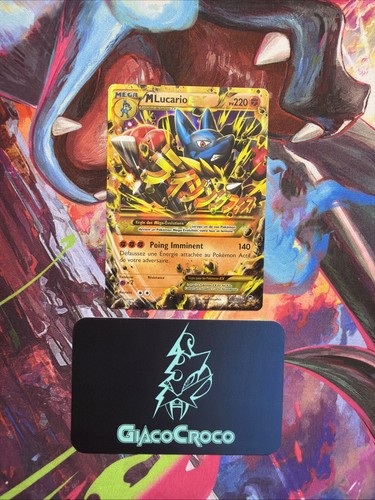 Carte pokemon mega lucario - carte,