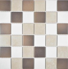 Céramique Mosaïque Beige