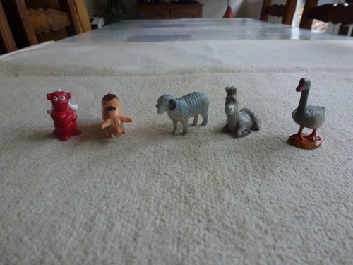Cinq mini animaux ferme - de, la