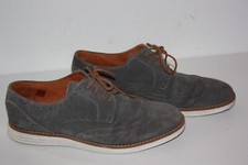 SCHMOOVE Derbies Homme Croûte de Cuir Gris clair T 42 TBE